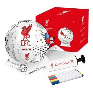 Liverpool FC Colour In Mini Football Set / Multicolored